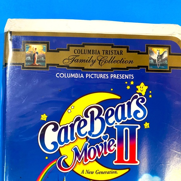 CARE BEARS 1986 MOVIE II A NEW GENERATION COLUMBIA TRISTA COLLECTION VHS 77min - Picture 4 of 13